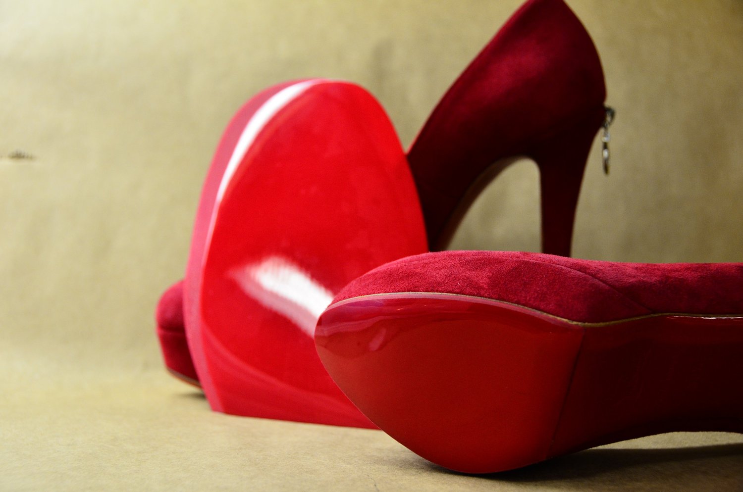 Christian Louboutin red-soled footwear